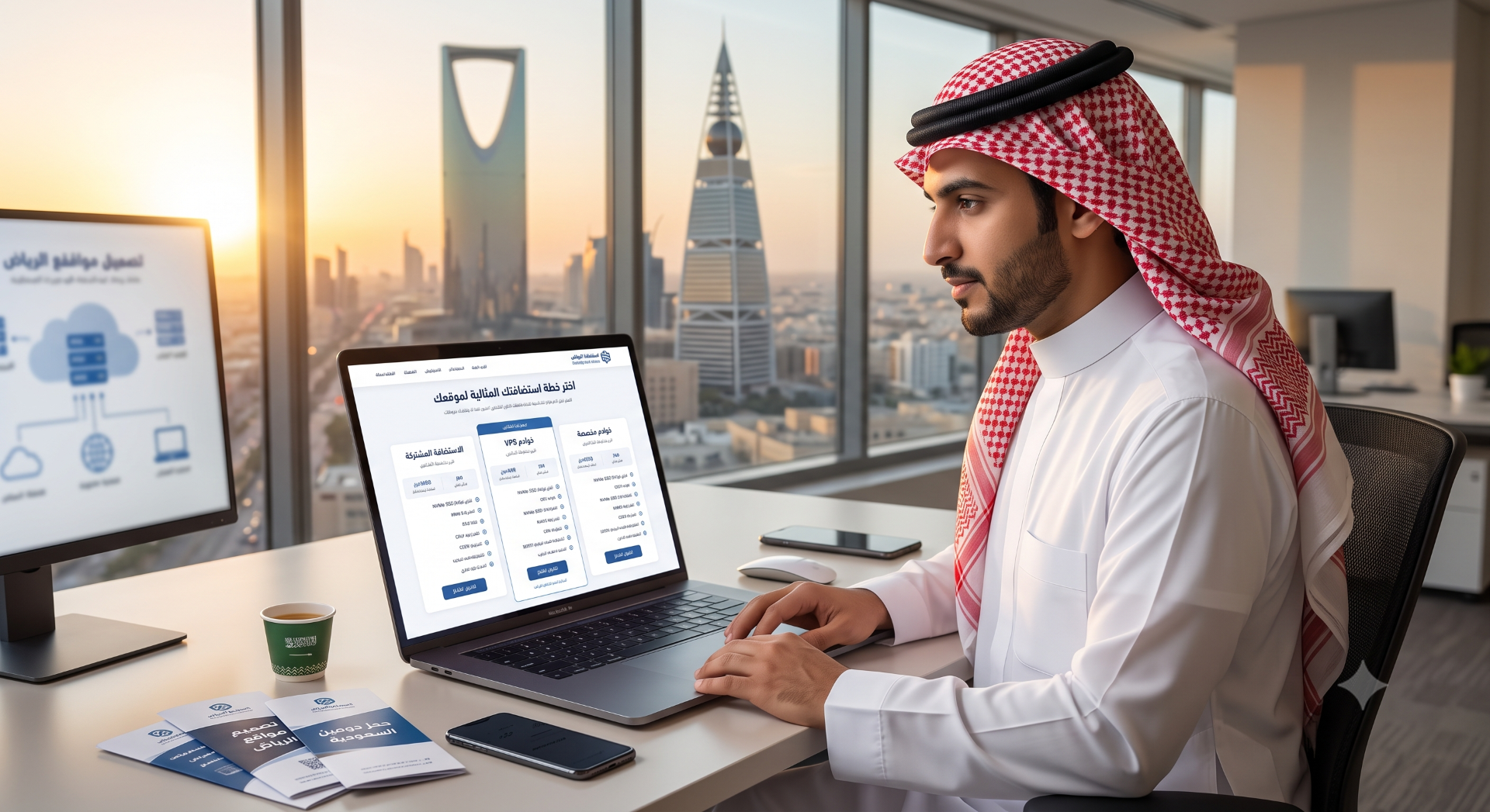 دليلك الشامل لاختيار خطة الاستضافة المثالية لموقعك في السعودية
